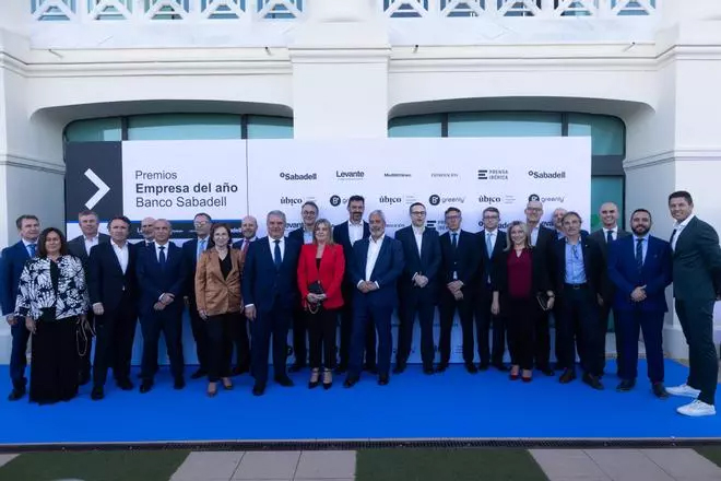 El photocall de los Premios Empresa del Año Banco Sabadell / Miguel Angel Montesinos